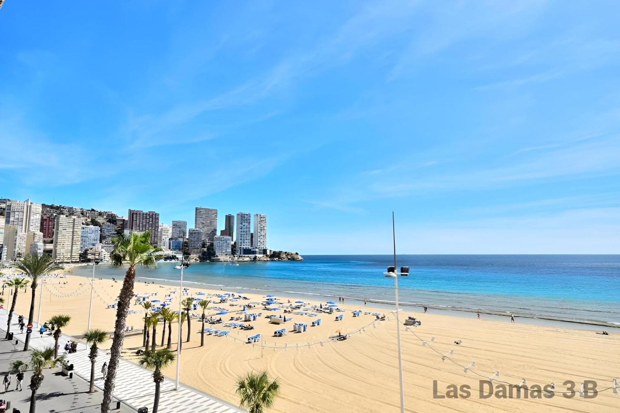 Las Damas 3B Beach Front - Pool & Parking Benidorm Exterior foto